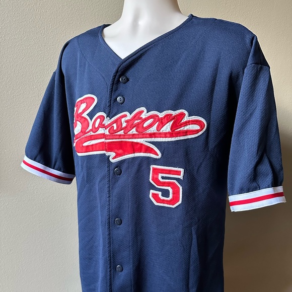 Sport Attack Other - VTG Sport Attack (L) Boston Redsox Nomar Garciaparra #5 MLB baseball Jersey